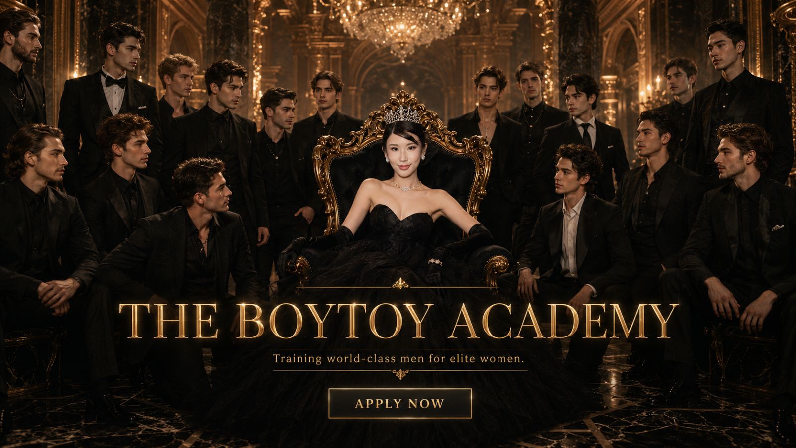 The BoyToy Academy — Training world-class men for elite women.